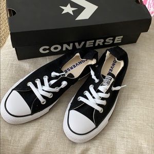 Black CT Shoreline Slip Converses